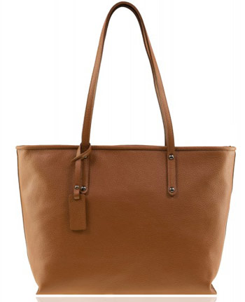 leather tote