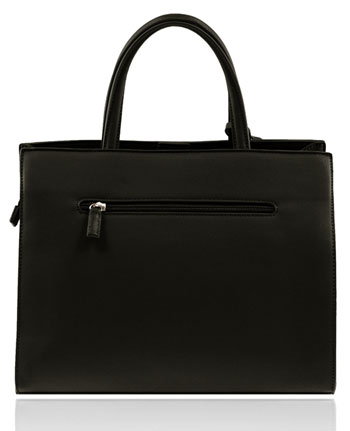 Luxury designer vegan leather ladies classic tote bag